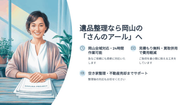 岡山市の不用品回収ならお手伝い屋岡山本店｜費用・対応範囲・安心できる業者の選び方