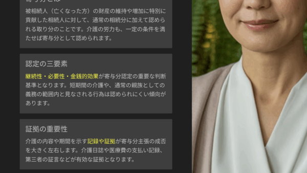 【相続基礎講座16】介護をした子どもは相続で多めにもらえるのか？