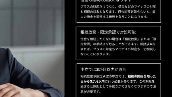 【相続基礎講座15】借金まで相続されるって本当？避ける方法はある？