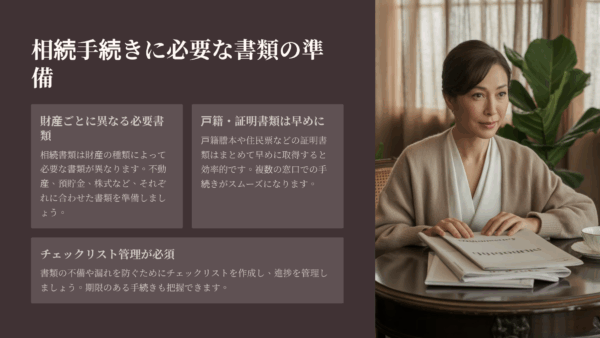 【相続基礎講座24】相続に必要な書類一覧と集め方のコツ