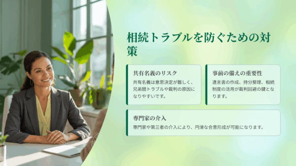 69歳、亡き母の家をめぐって兄弟が裁判沙汰に。【共有名義のリスク】