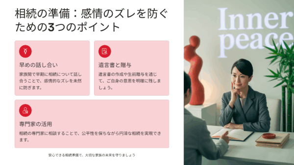 【相続基礎講座31】もめない相続に必要な一番の秘訣とは？