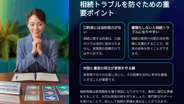 【相続基礎講座33】「口約束」の相続はなぜ危険なのか？