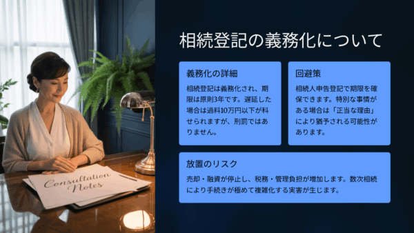 【相続基礎講座42】相続登記を放置したら罰則はあるの？
