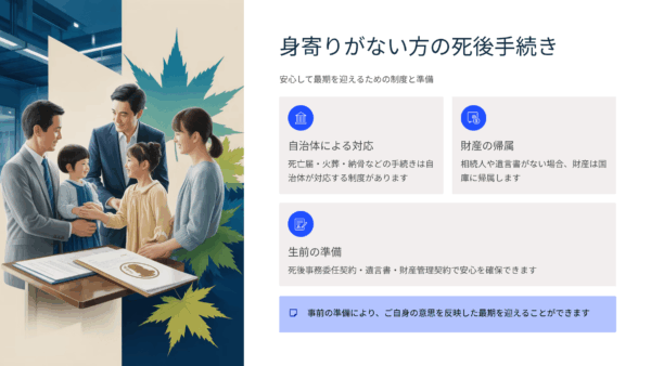 身寄りがない人の死後手続きの口コミ・評判・レビュー｜葬儀・相続・行政対応の実態を徹底解説